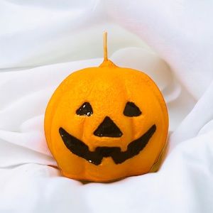 Pumpkin Halloween Candle